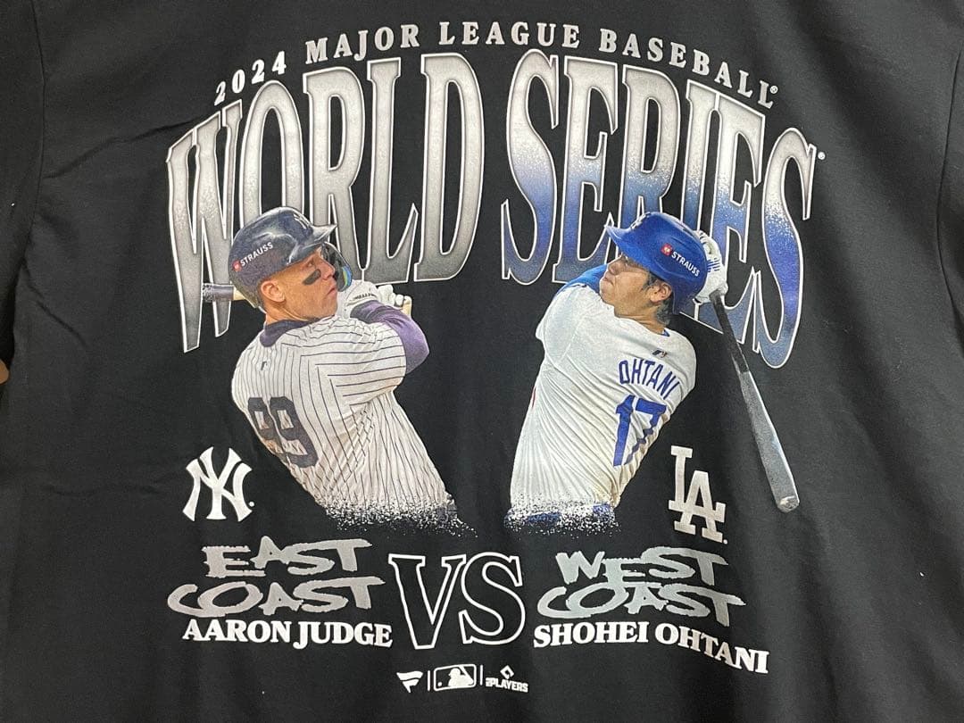 ドジャース ワールドシリーズ Tシャツ 大谷vsジャッジ 優勝記念
