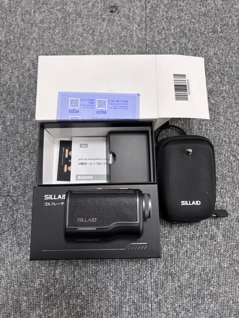 【美品・25年12月購入】SILLAID VM2 ゴルフ距離計 2色表示