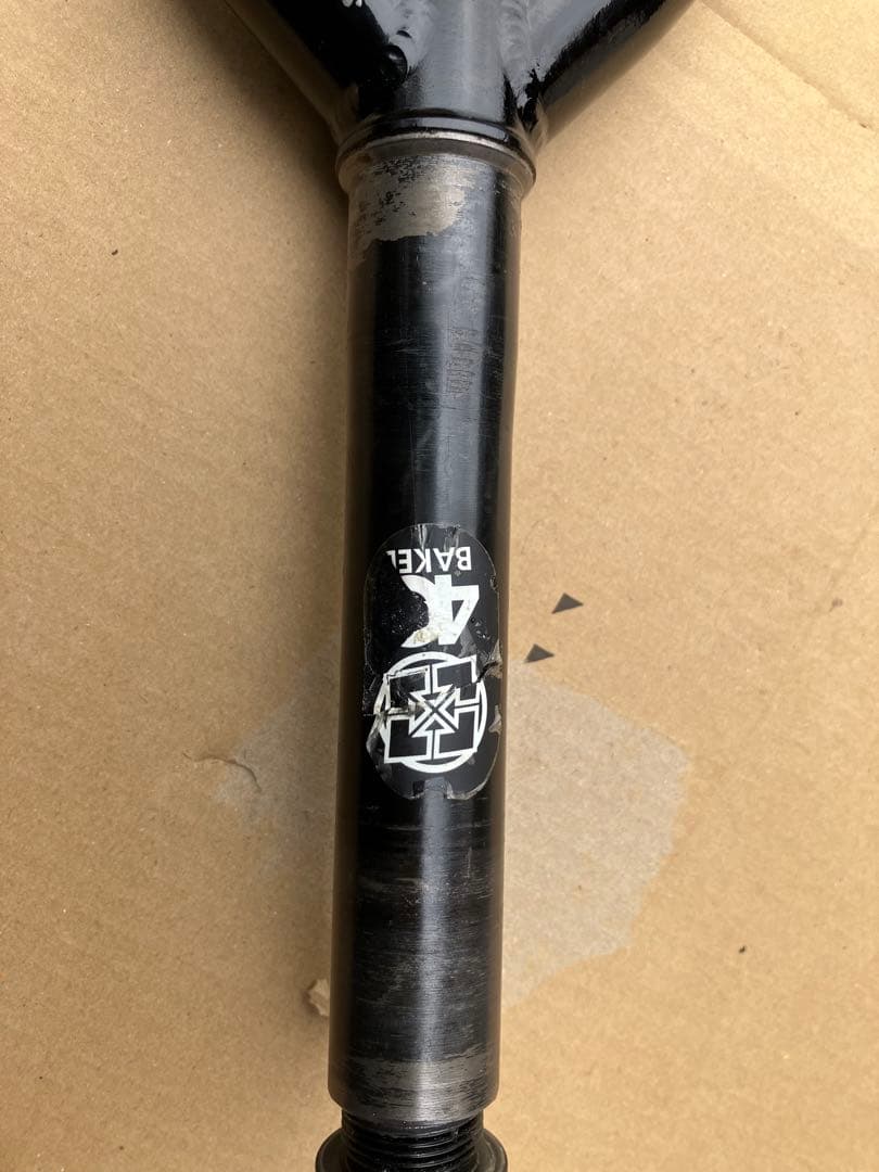 FIT bike bmxストリート用クロモリフォーク　shiv v3