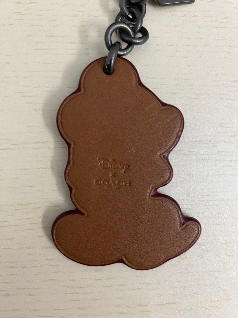 COACH×Disney ミッキーマウスキーホルダー