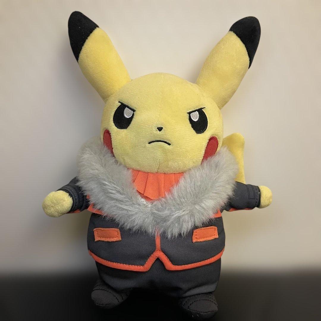 ポケモンセンター限定 ボスごっこピカチュウF フレア団 ぬいぐるみ 2018