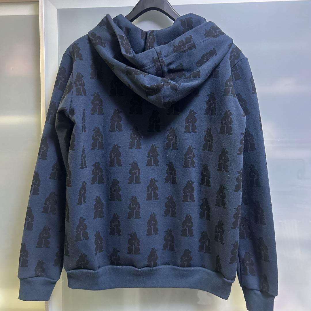 PEARLY GATES♡クマ柄フルジップパーカー ダークブルー. 最終値下げ❗️
