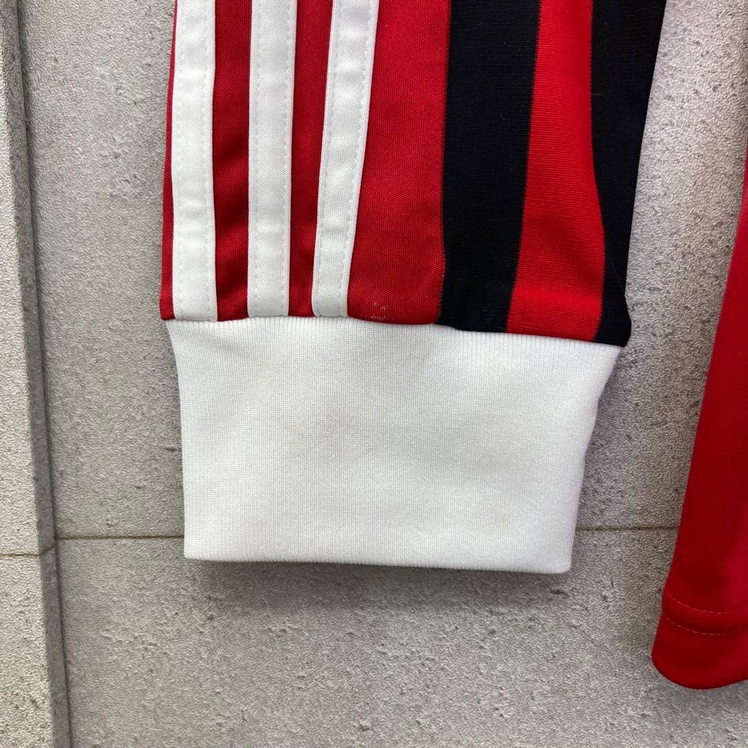 adidas アディダス イブラヒモビッチ ユニフォーム 長袖 M 赤黒白