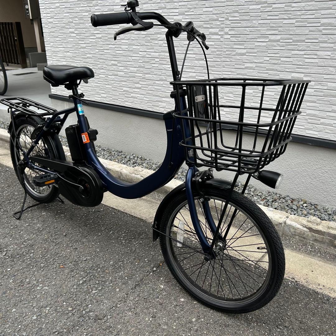 パナソニック 電動アシスト自転車 前カゴ・リヤキャリア付き BE-ELSW013