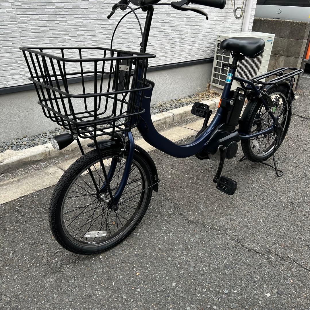 パナソニック 電動アシスト自転車 前カゴ・リヤキャリア付き BE-ELSW013