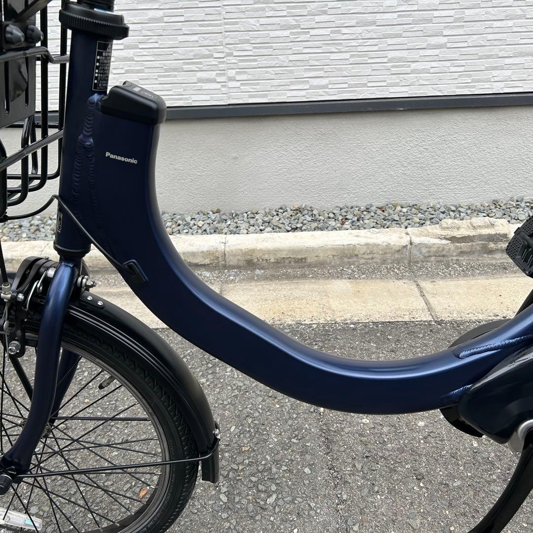 パナソニック 電動アシスト自転車 前カゴ・リヤキャリア付き BE-ELSW013