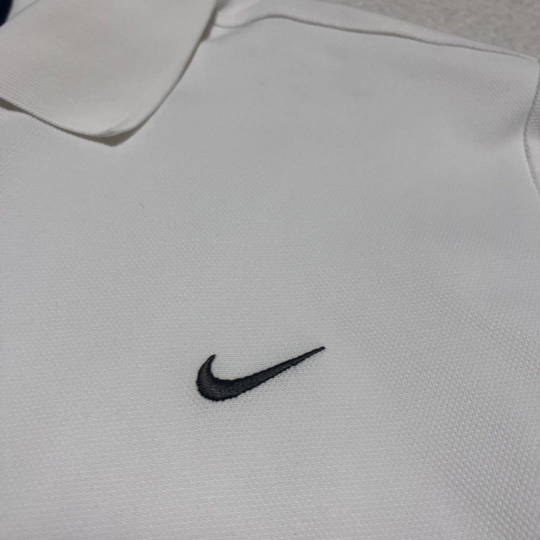 NIKE GOLF ナイキ ゴルフ 長袖 ポロシャツ ホワイト L