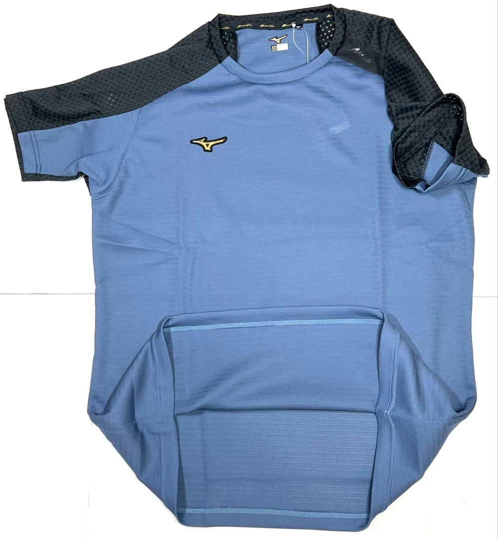 【ミズノプロ】 直営店限定 クーリングTシャツXO インディゴ 12JACT82