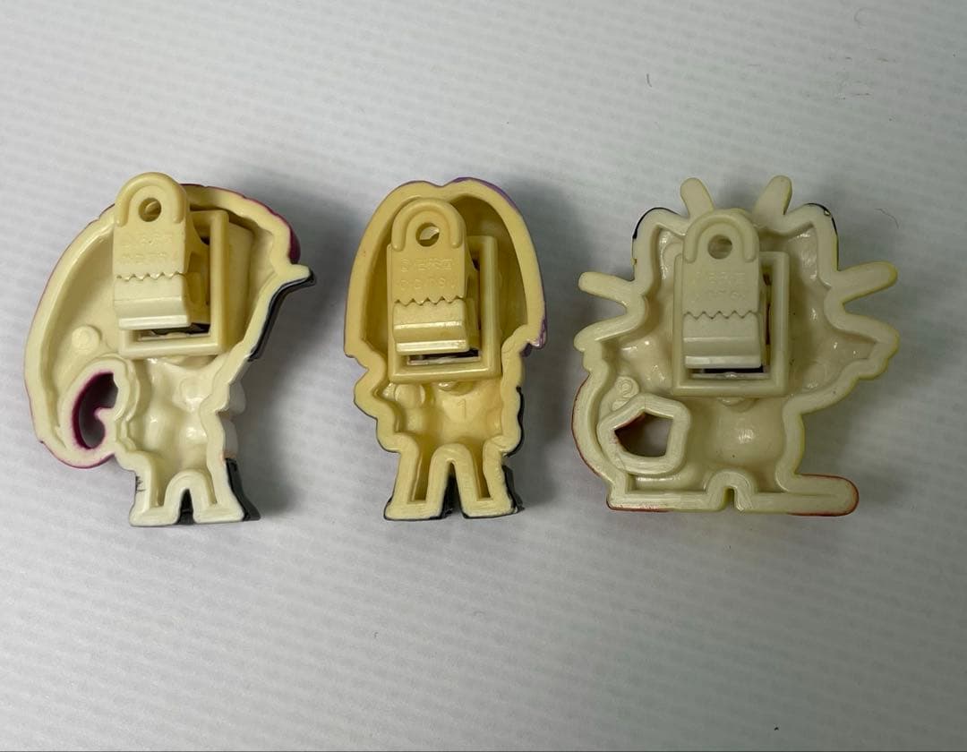 ポケモン　ロケット団　ムサシ　コジロウ　ニャース 初期　グッズ　クリップ　アニメ