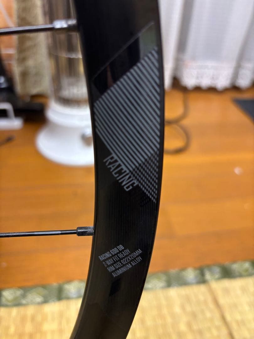FULCRUM RACING600DB 完組ホイール ブラック前後