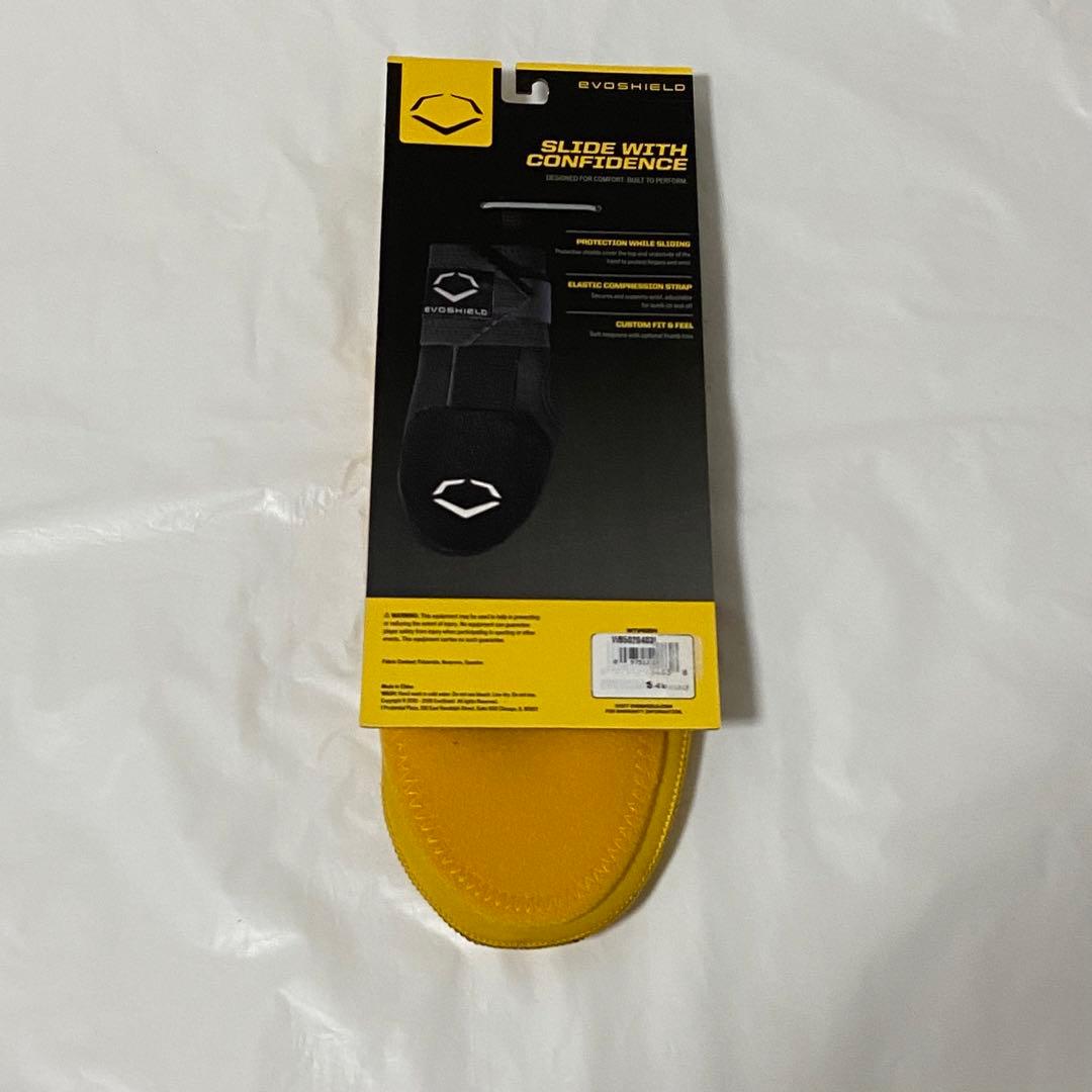 新品 Evoshield 走塁用ミット イエロー 左手用 限定