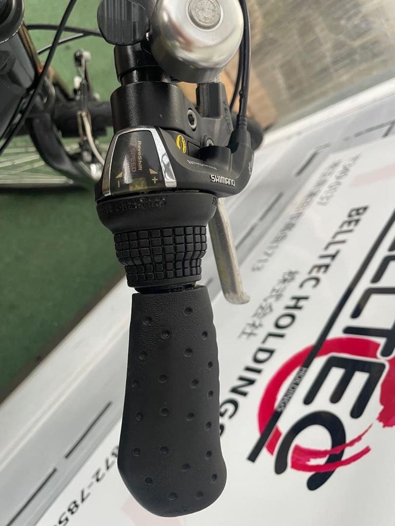 DUNLOP クロスバイク 700C ブラック 通勤 通学 スポーツ自転車