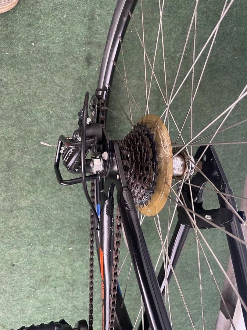DUNLOP クロスバイク 700C ブラック 通勤 通学 スポーツ自転車