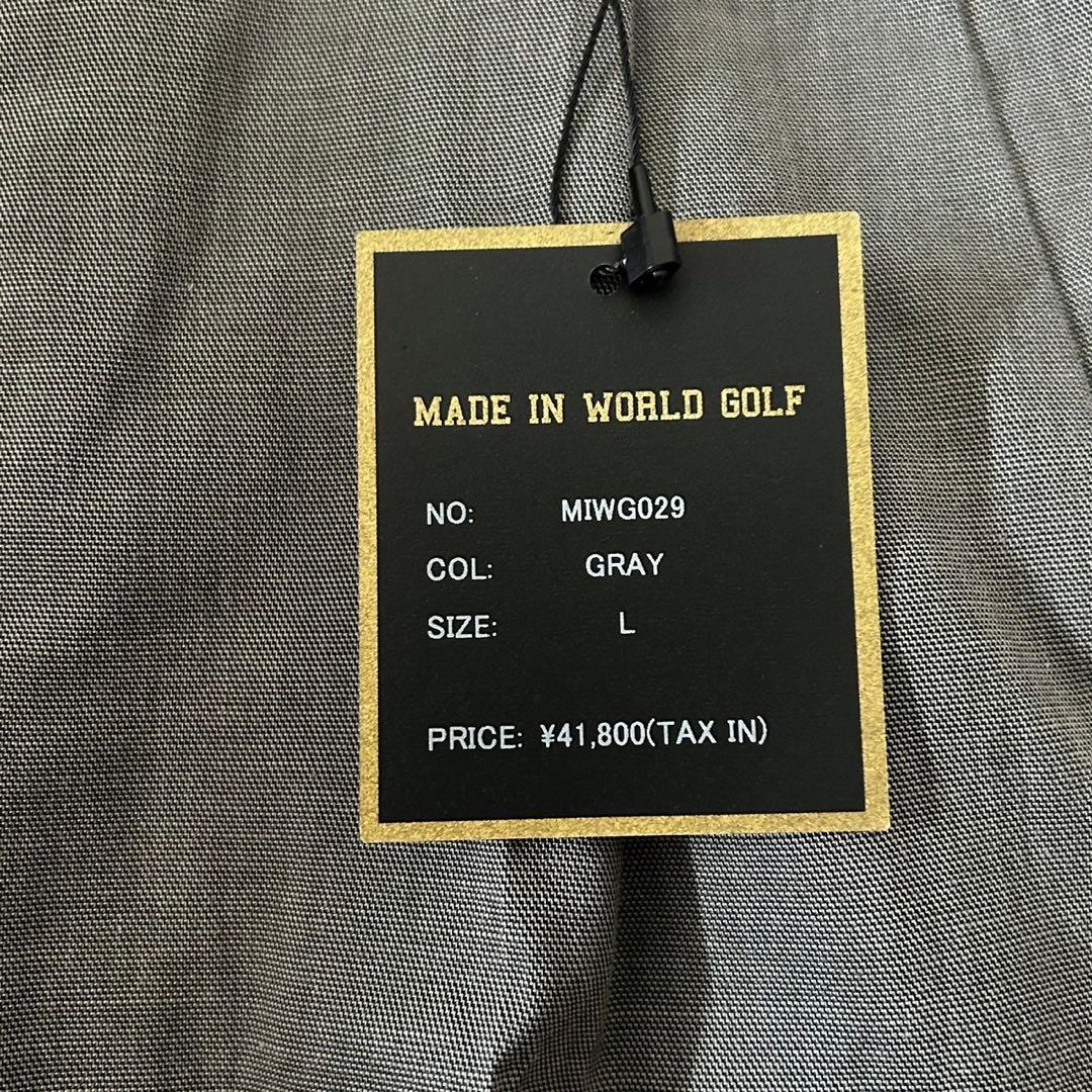 MIW GOLF ゴルフ パンツ 定価4.2万 新品未使用 メイドインワールド