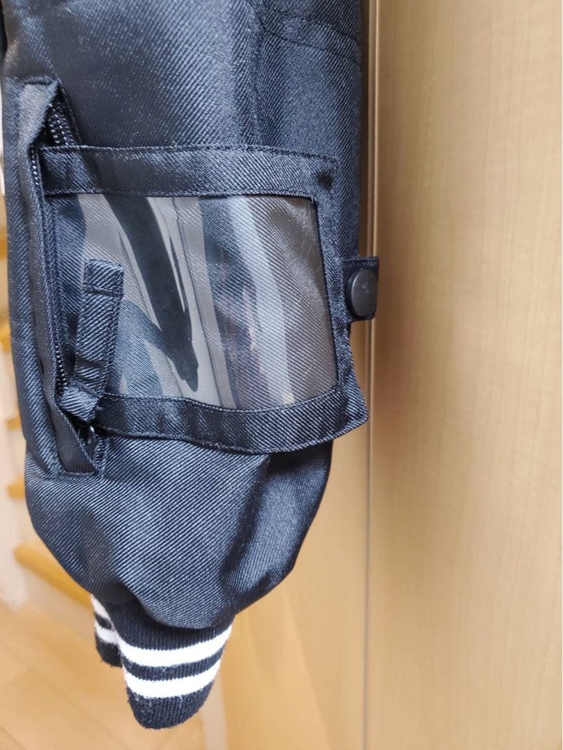 子ども用スキーウェアセット 黒白