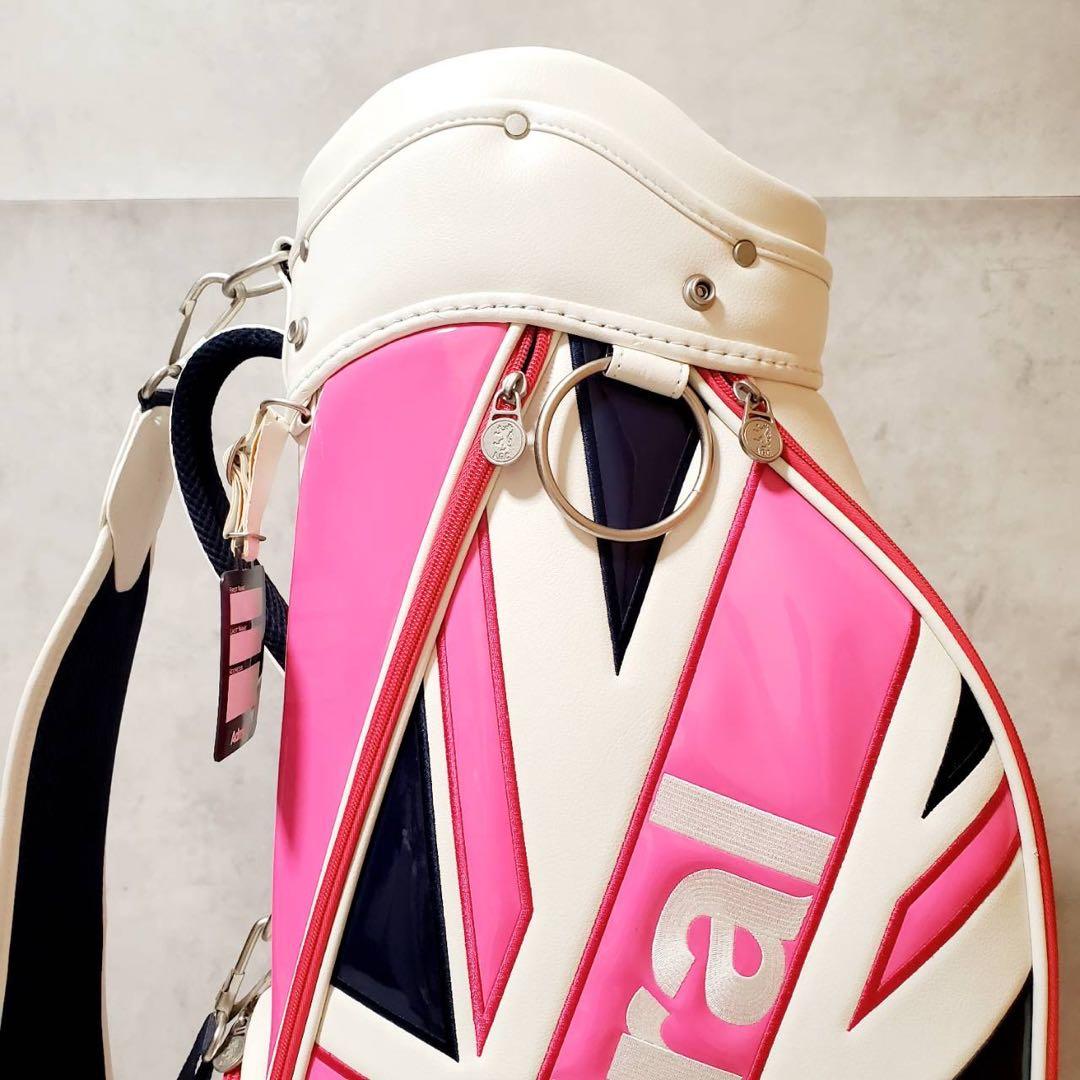【良品】Admiral GOLF アドミラル ゴルフバッグ キャディバッグ