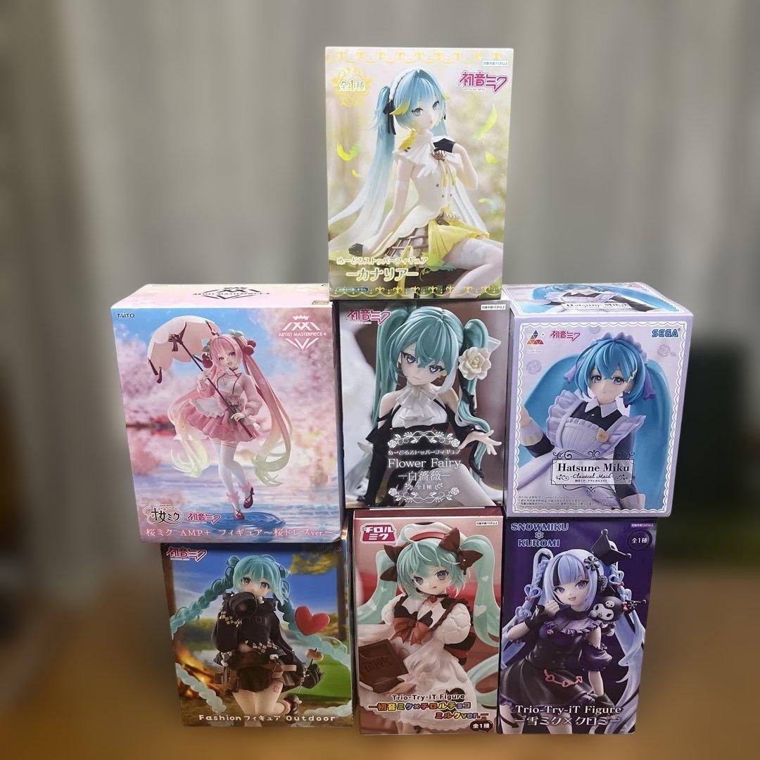 美少女　初音ミク　最新含むプライズフィギュア　 まとめ売り