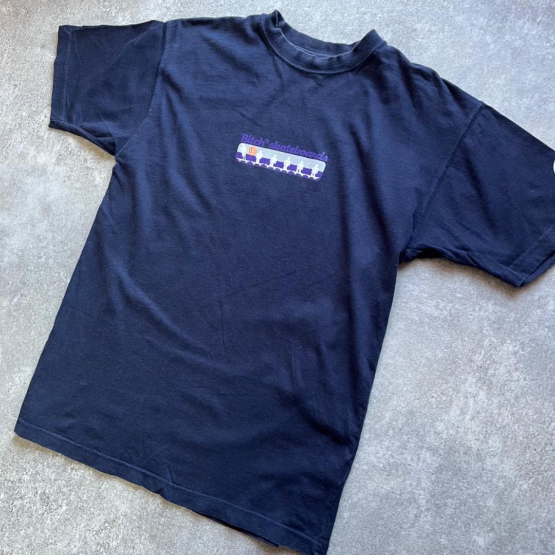 00s bitch skateboards ビッチ スケートボード Tシャツ M
