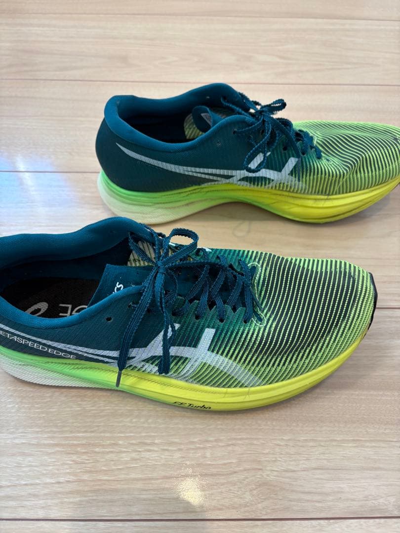 ASICS SPEED EDGE ランニングシューズ グリーン 27.0cm