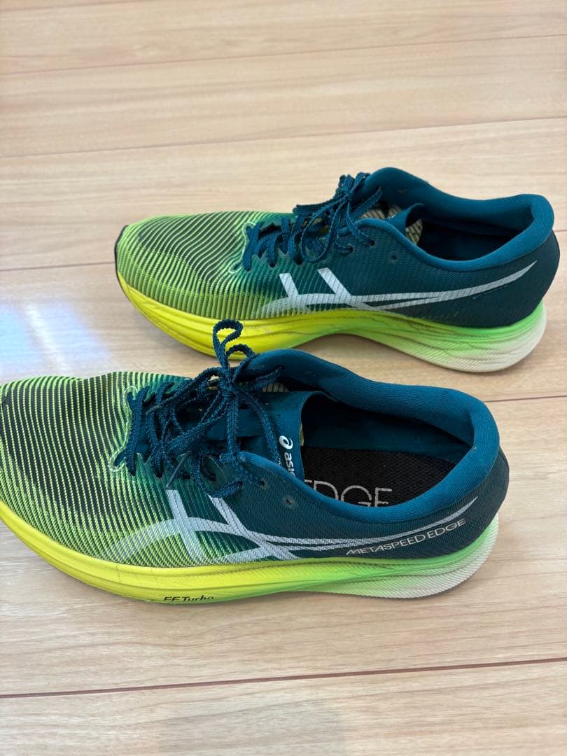 ASICS SPEED EDGE ランニングシューズ グリーン 27.0cm