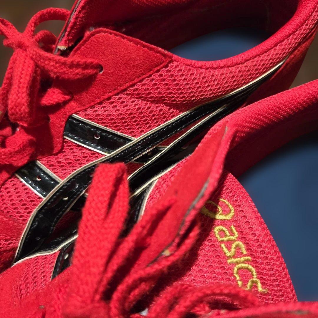 スパイク・シューズ asics TARTHER JAPAN 30cm used red