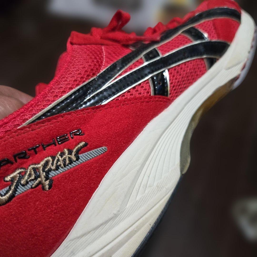 スパイク・シューズ asics TARTHER JAPAN 30cm used red