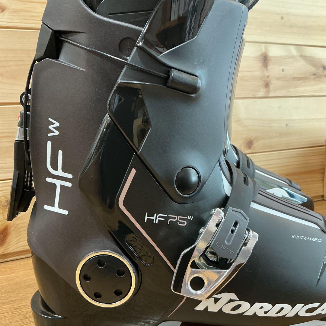 Nordica HF75W スキーブーツ 23.5 ブラック