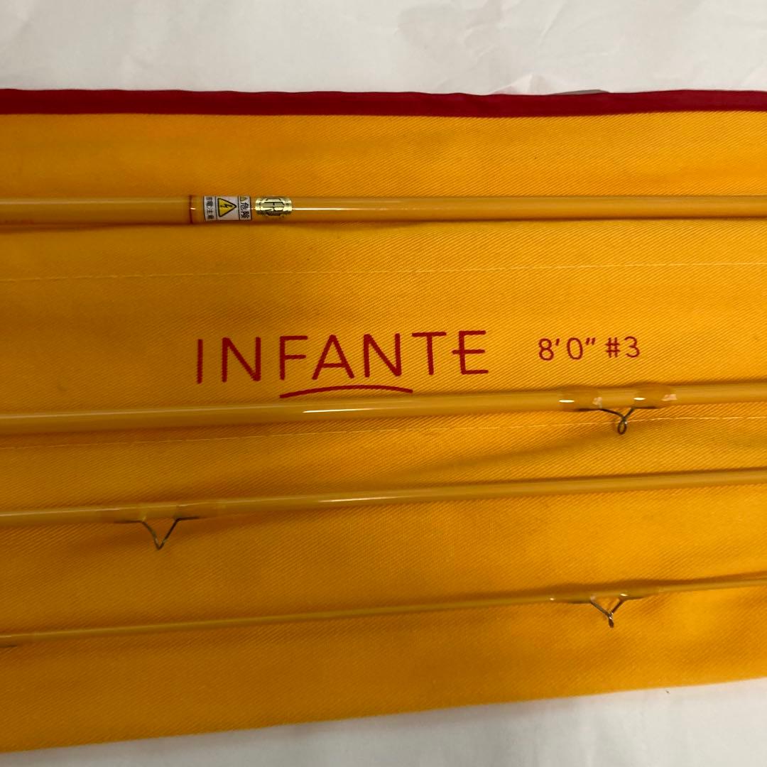 [再値下げです‼️] TIEMCO INFANTE フライロッド 8'0\" #3
