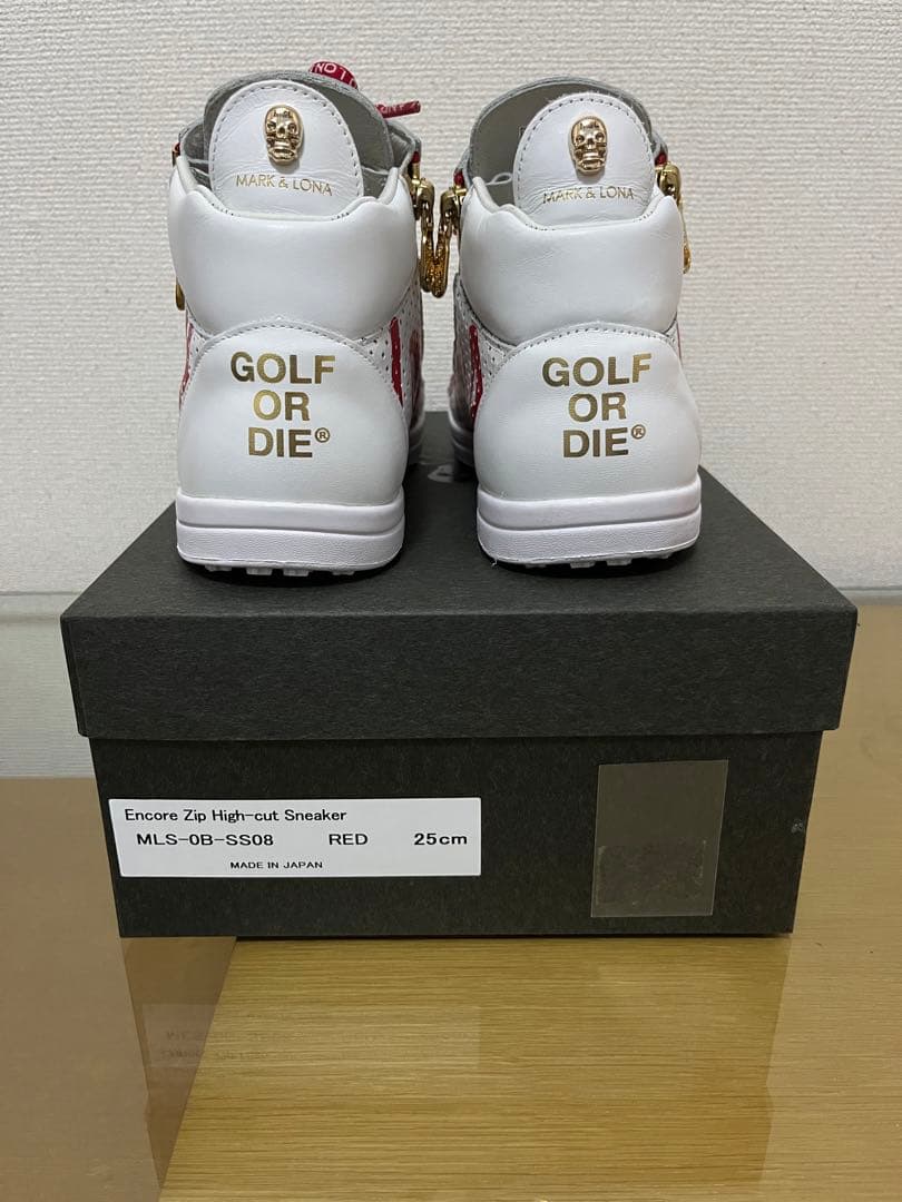 シューズ(男性用) MARK&LONA Encore Zip High-cut Sneaker