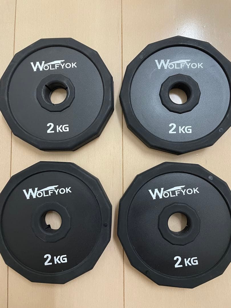 【けいポン】【Wolfyok（ウルフヨック）】ダンベル 可変式 40kg
