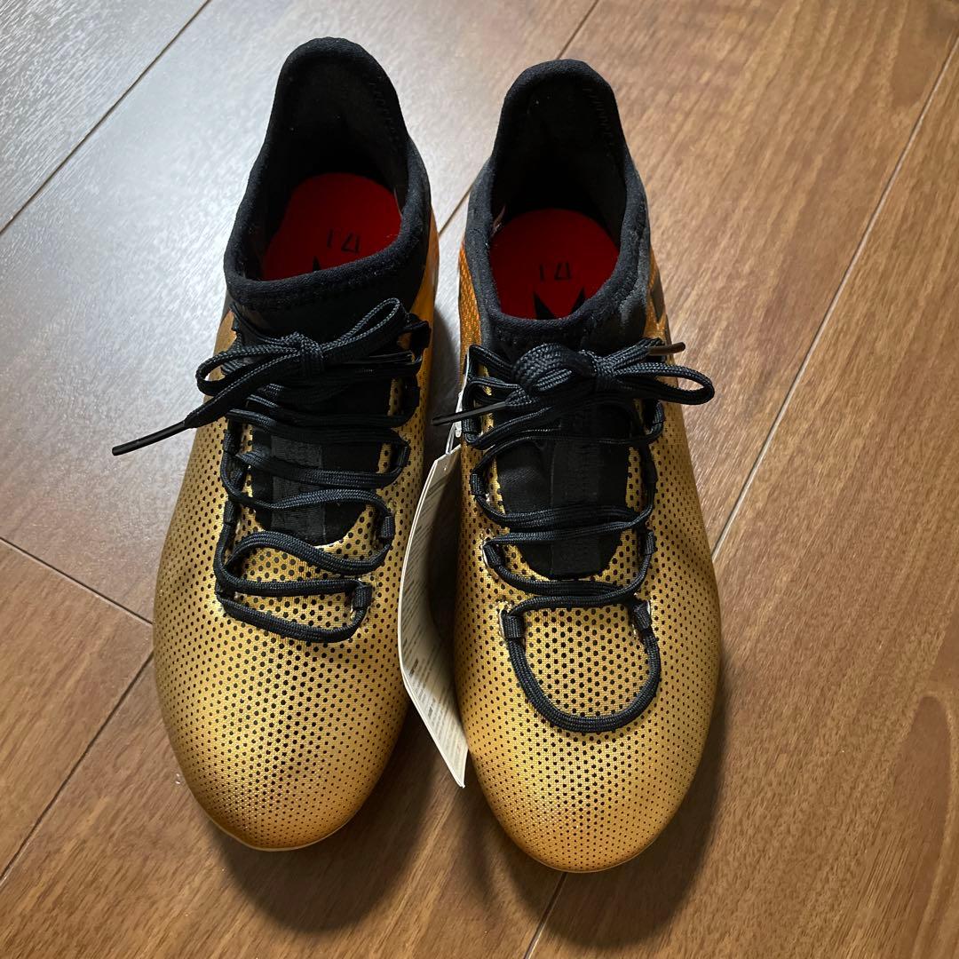 【新品】アディダス　スパイク　22センチ X 17.1FG