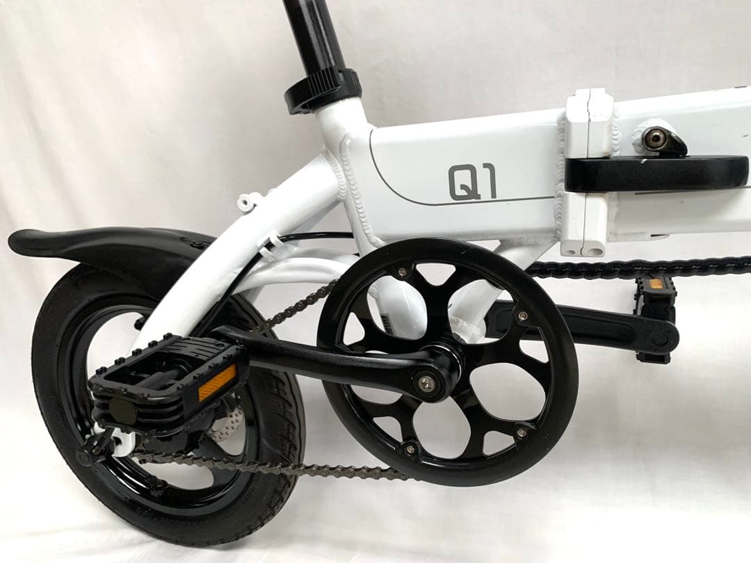 送料無料HoldOn折り畳み電動自転車Q1 36V7.5Ah14インチ動作確認済