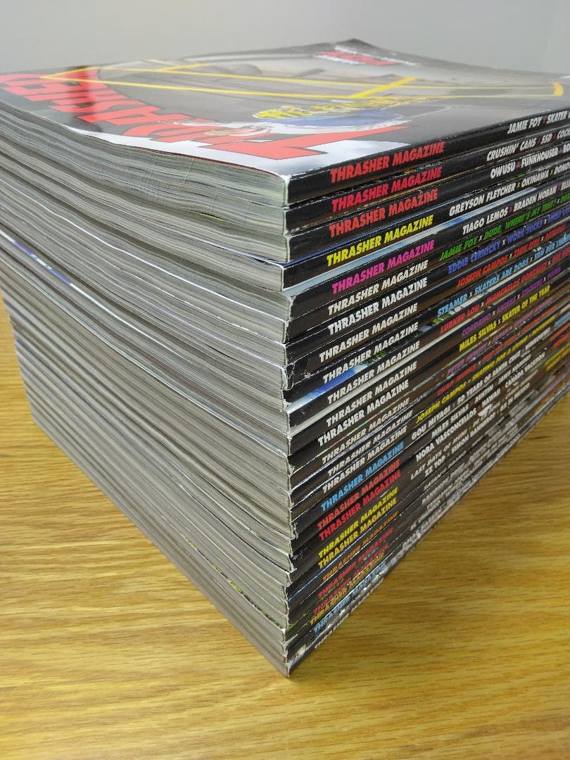 THRASHER Magazine 26冊セット Jamie Foyポスター付き