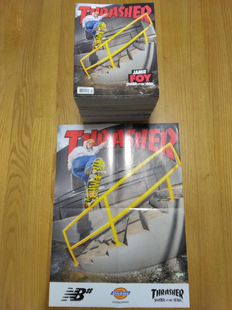 THRASHER Magazine 26冊セット Jamie Foyポスター付き