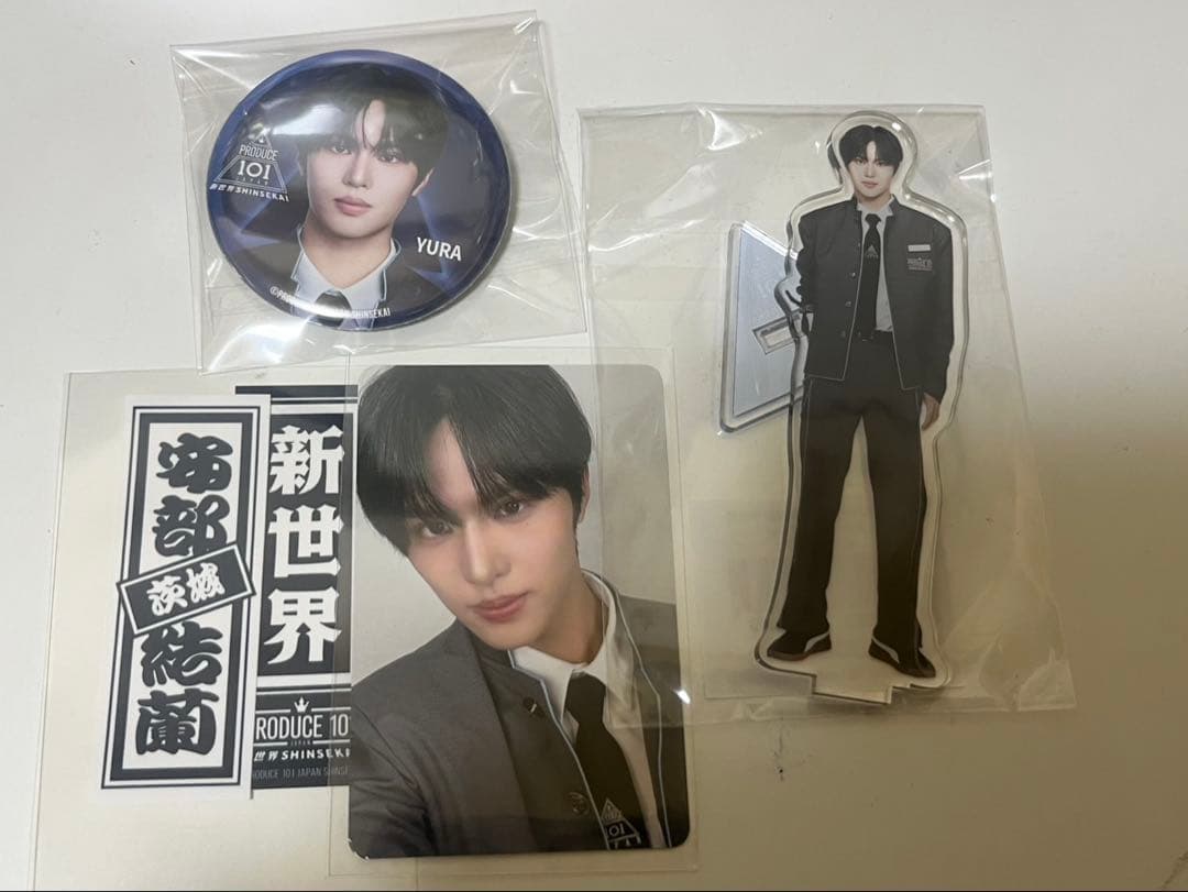安部結蘭　日プ新世界 PRODUCE 101 ポップアップ トレカ　アクスタ　等