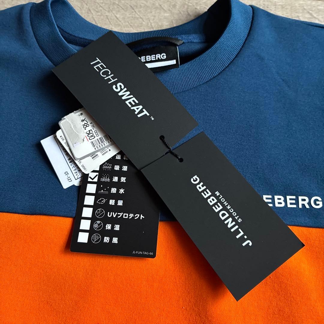 未使用 jリンドバーグ ゴルフ スウェット Jeff Crew Neck L