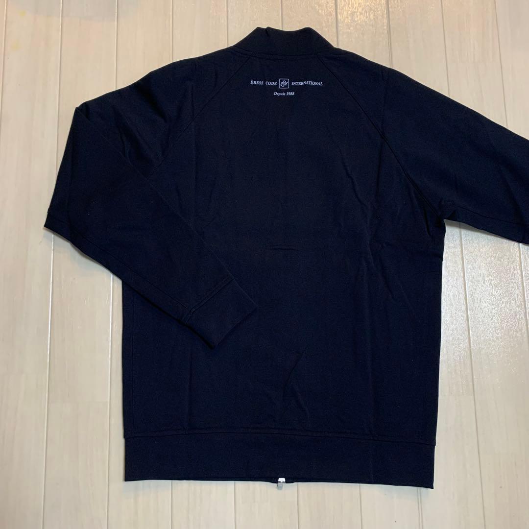 新品■29,700円【zoy ゾーイ 】メンズ　長袖　ジャケット　裏毛　XL 紺