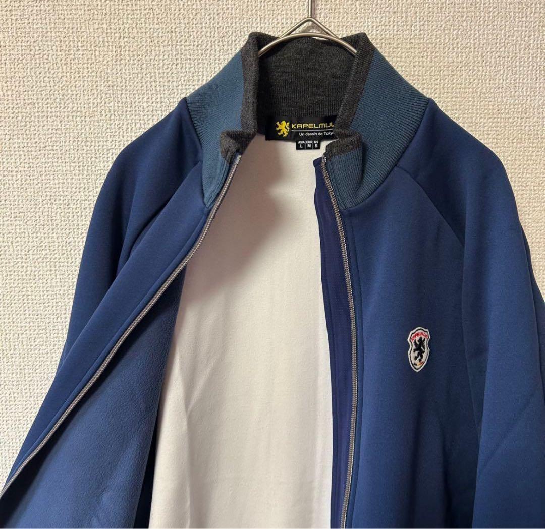 ■新品■　カペルミュール　L サイクルジャケット　サイクルジャージ　ネイビー