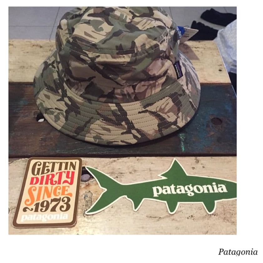 サーフィン・ボディボード Patagonia - Surf Brim Painted Camo L/XL
