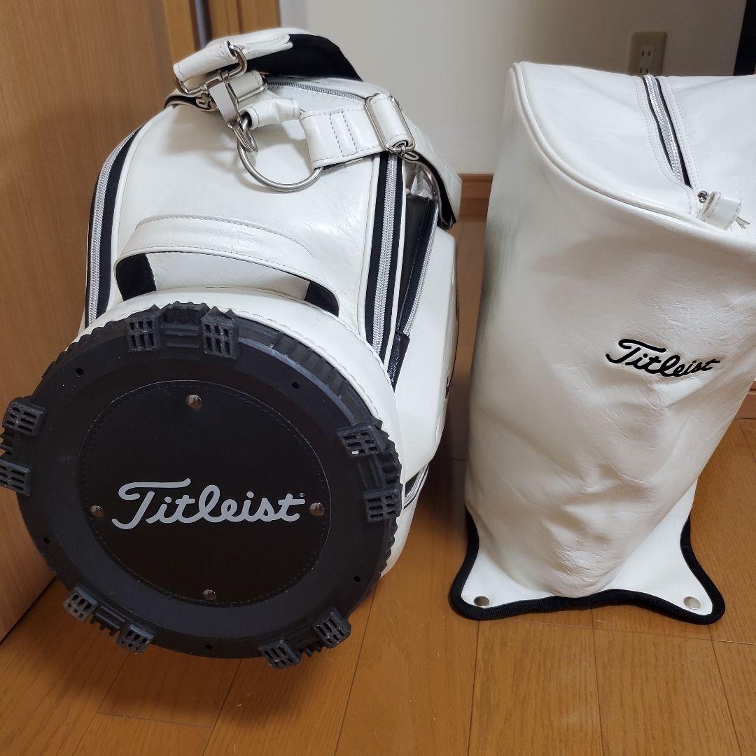 Titleist キャディバッグ 　高級　3点式ベルト　ゴルフバッグ