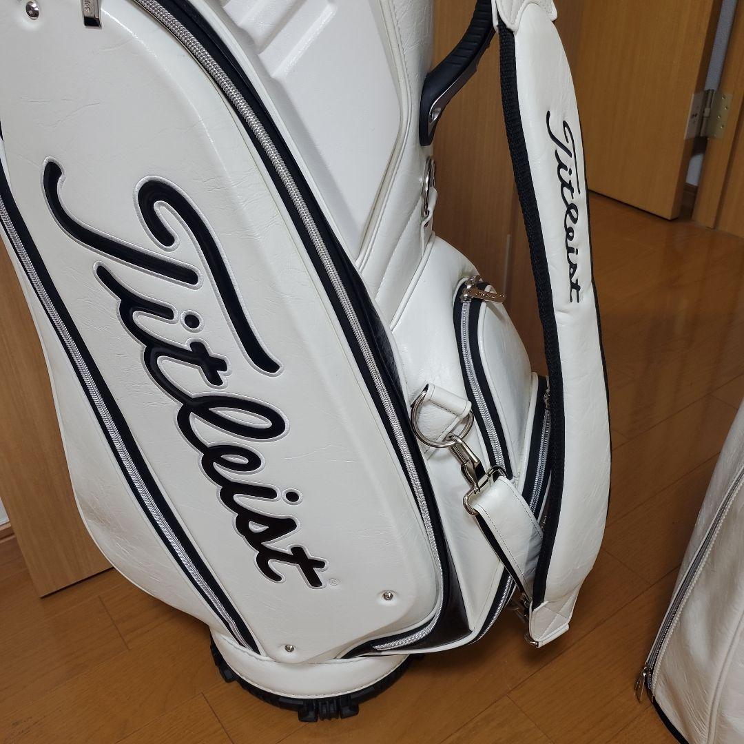 Titleist キャディバッグ 　高級　3点式ベルト　ゴルフバッグ