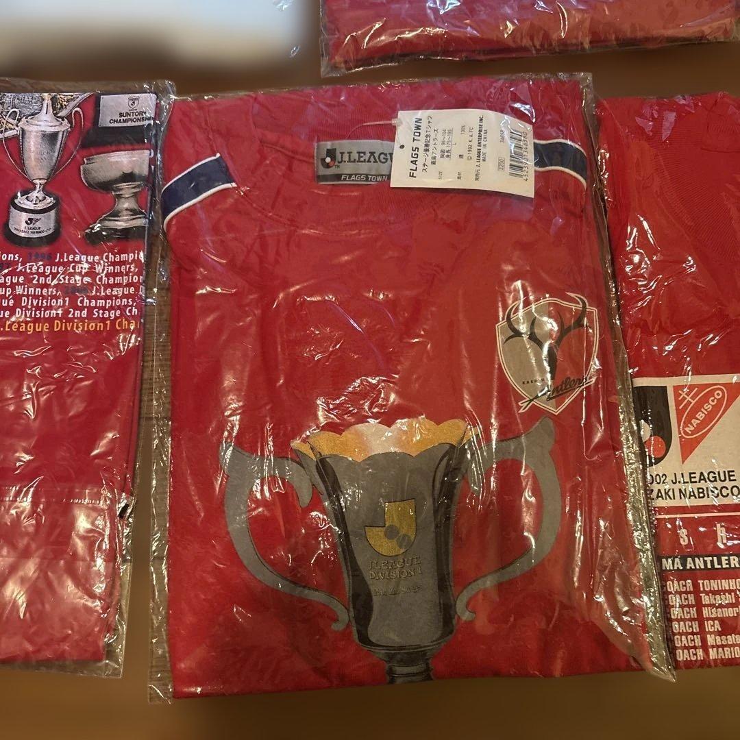 鹿島アントラーズ　2000年2001年2002年　優勝　Tシャツ ユニフォーム