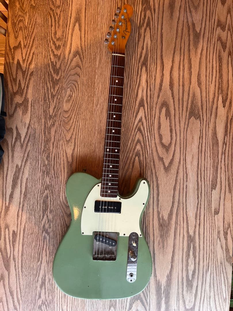 Fender Japan Telecaster系？ネックSシリアル　ボディ謎改造