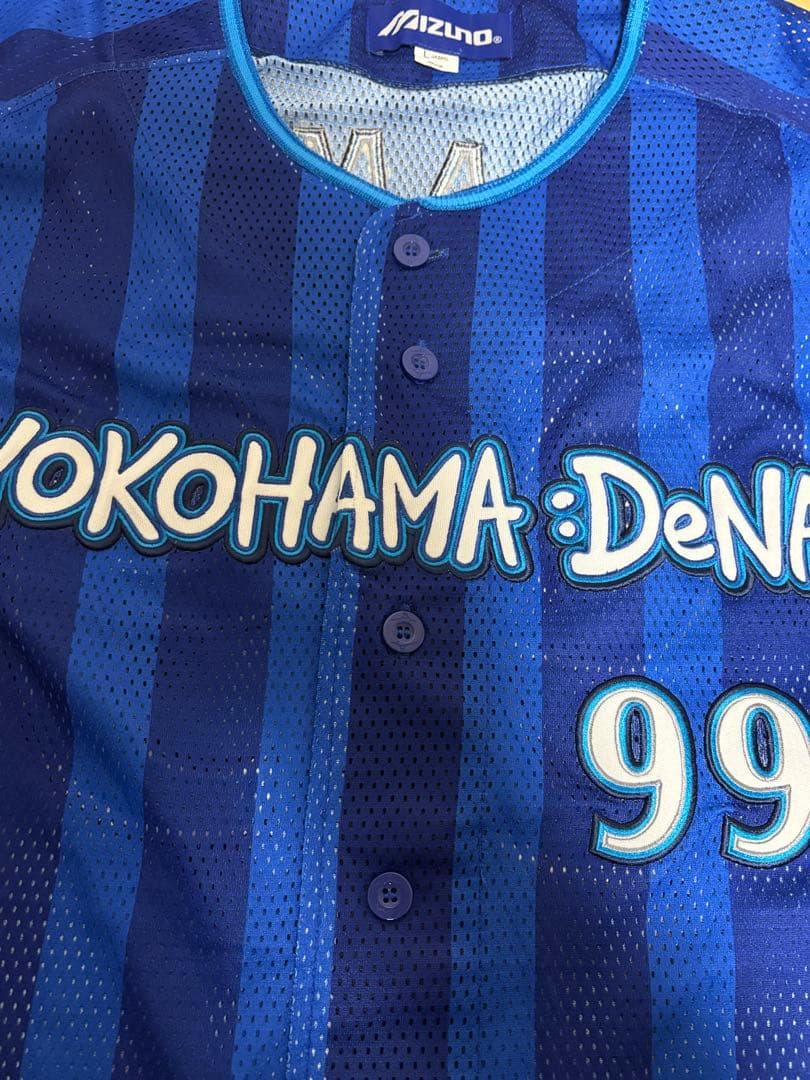 横浜DeNAベイスターズ 中村紀洋 ユニフォーム ビジター L