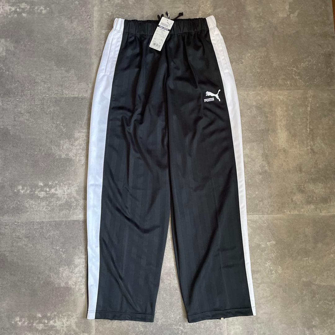 90s オールドプーマ　PUMA ジャージパンツ XXLサイズ 白黒