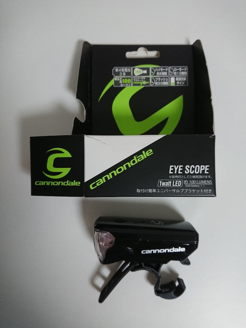 cannondale フロントライト テールライト セット