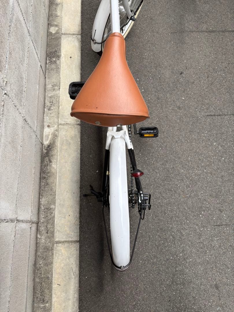 折りたたみ自転車　White