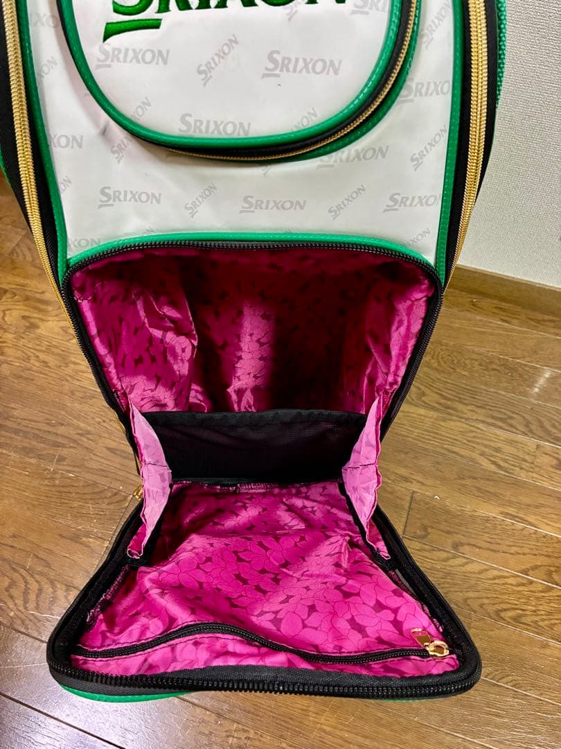 松山英樹２０２１マスターズ初優勝記念レクサス限定直筆サイン刺繍入キャディーバック