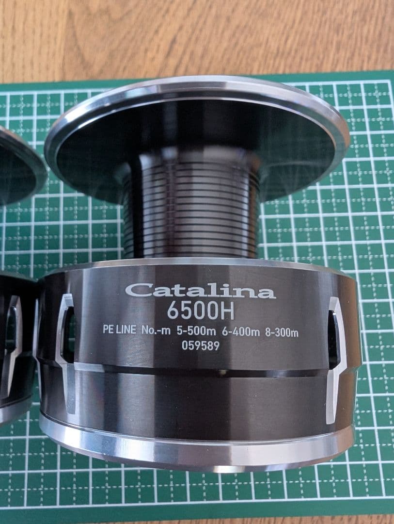 未使用　16キャタリナ 6500H スプール　2個セット