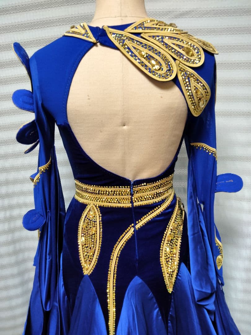新品、社交ダンス、スタンダードドレス